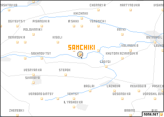 map of Samchiki