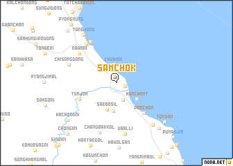 map of Samch\