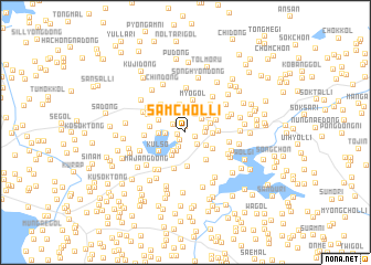 map of Samch\