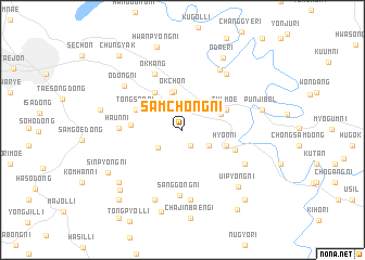 map of Samch\