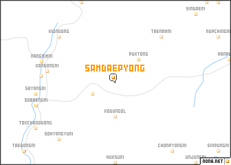 map of Samdaep\