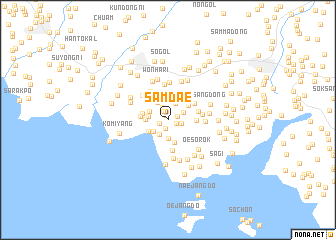 map of Samdae