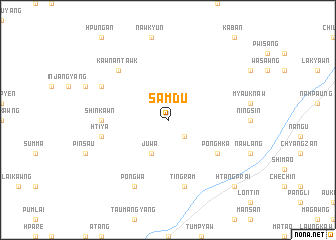 map of Samdu