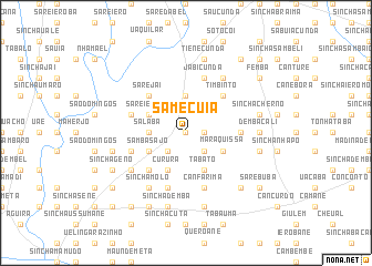 map of Samè Cuía