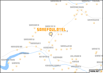 map of Samé Foulayel