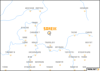 map of Sameik