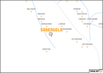 map of Samendelo