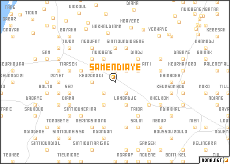 map of Same Ndiaye