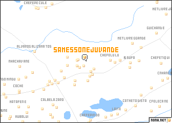 map of Samessone Juvande