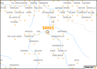 map of Sames