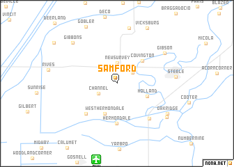 map of Samford
