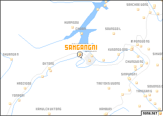 map of Samgang-ni