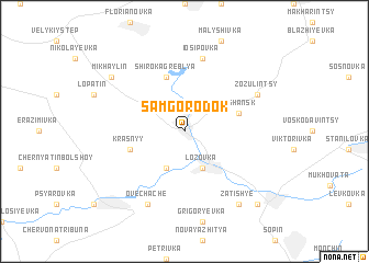 map of Samgorodok