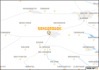 map of Samgorodok