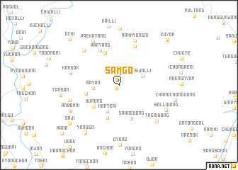 map of Samgŏ