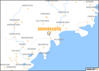 map of Samhae-dong