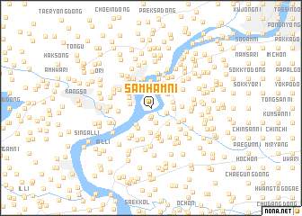 map of Samham-ni