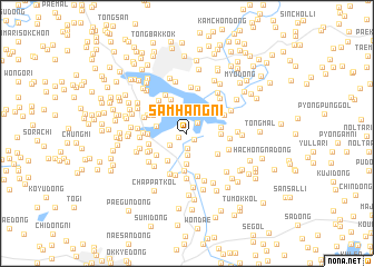 map of Samhang-ni