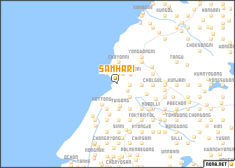 map of Samha-ri
