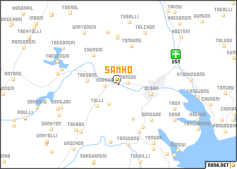 map of Samho