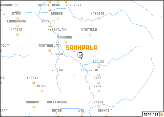 map of Samhpala