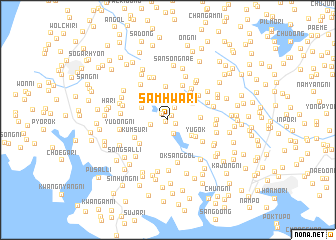map of Samhwa-ri
