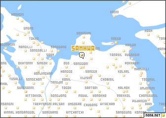 map of Samhwa