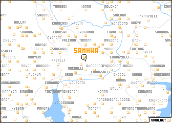 map of Samhwa