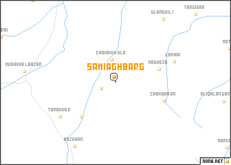 map of Sami Aghbarg