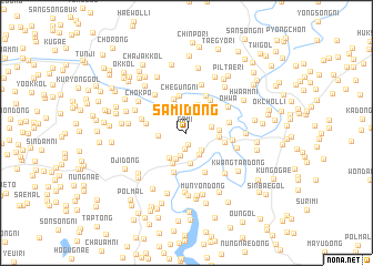 map of Sami-dong