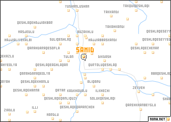 map of Samīd