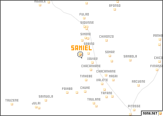 map of Samiel