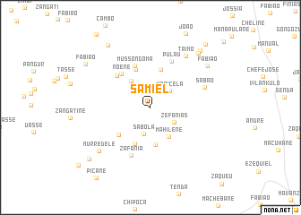 map of Samiel