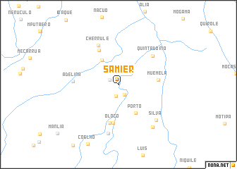 map of Samier