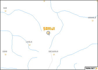 map of Samiji