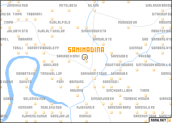 map of Sami Madina