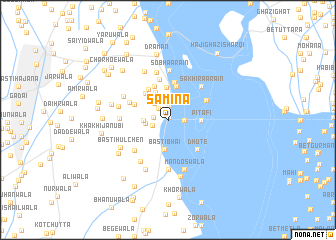 map of Samīna