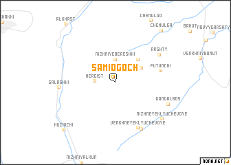 map of Samiogoch