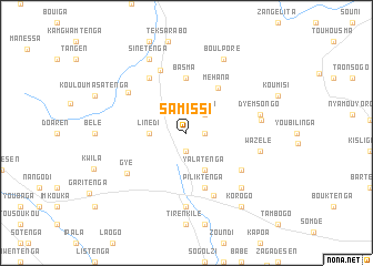 map of Samissi