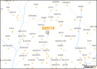 map of Samita