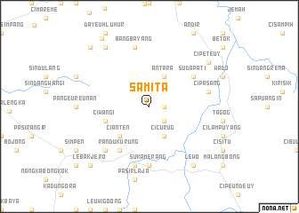map of Samita