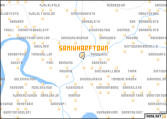 map of Sami Wharf Town