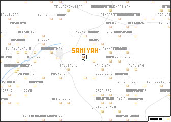 map of Samīyah