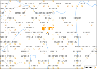 map of Samiya