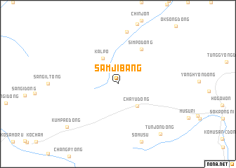 map of Samjibang