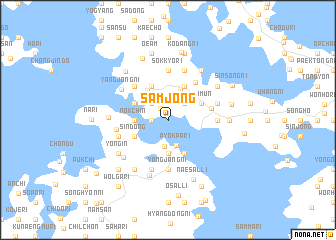 map of Samjŏng