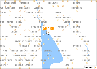 map of Samka