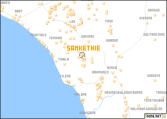 map of Samkèthie