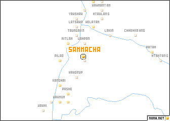 map of Samma-cha