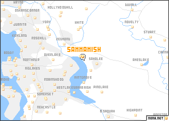 map of Sammamish